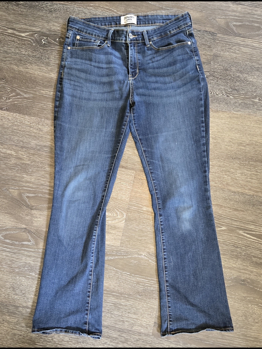 Denizen from Levi's Blue Flare Jeans
